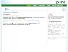 Tablet Screenshot of jollina.de